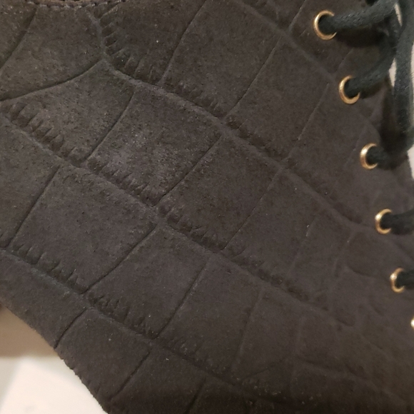 Colin Stewart Grey Stiletto Booties Size 9 - Picture 5 of 6